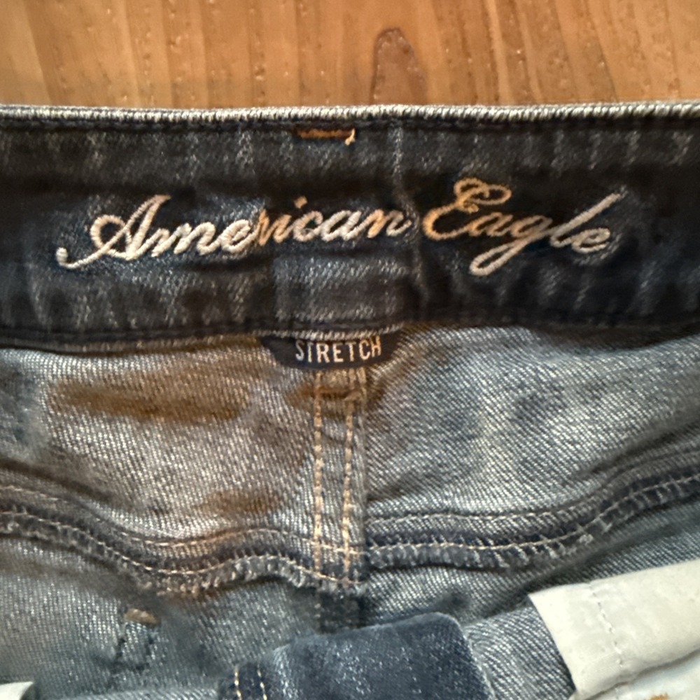 Lot of 3 Vintage Abercrombie & American Eagle Shorts Sz 2 Bella Swan Y2K 00's - Picture 14 of 16